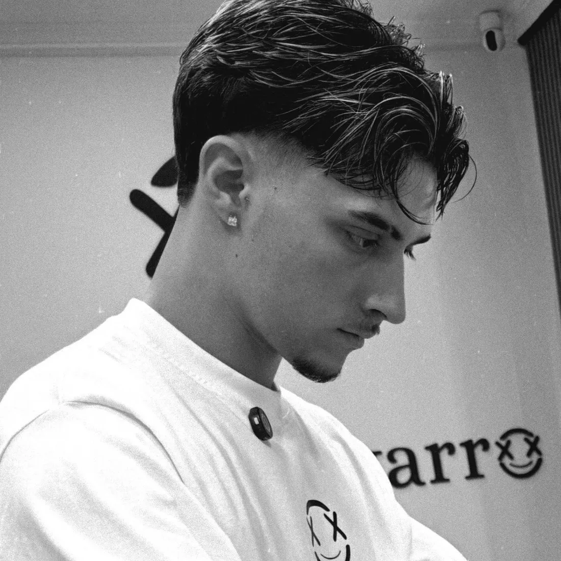 Darío Botías, barbero especialista en fades y diseños en Murcia